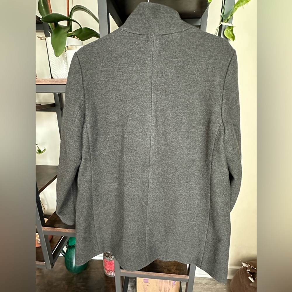 J. Jill Women’s Size MP Gray Button-Up Coat New with Tags NWT Dark Charcoal NWT - Picture 6 of 6
